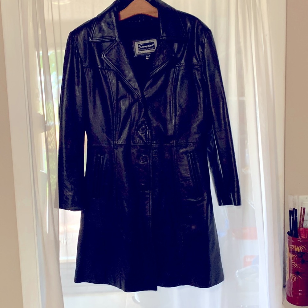 Sanzzini genuine leather jacket